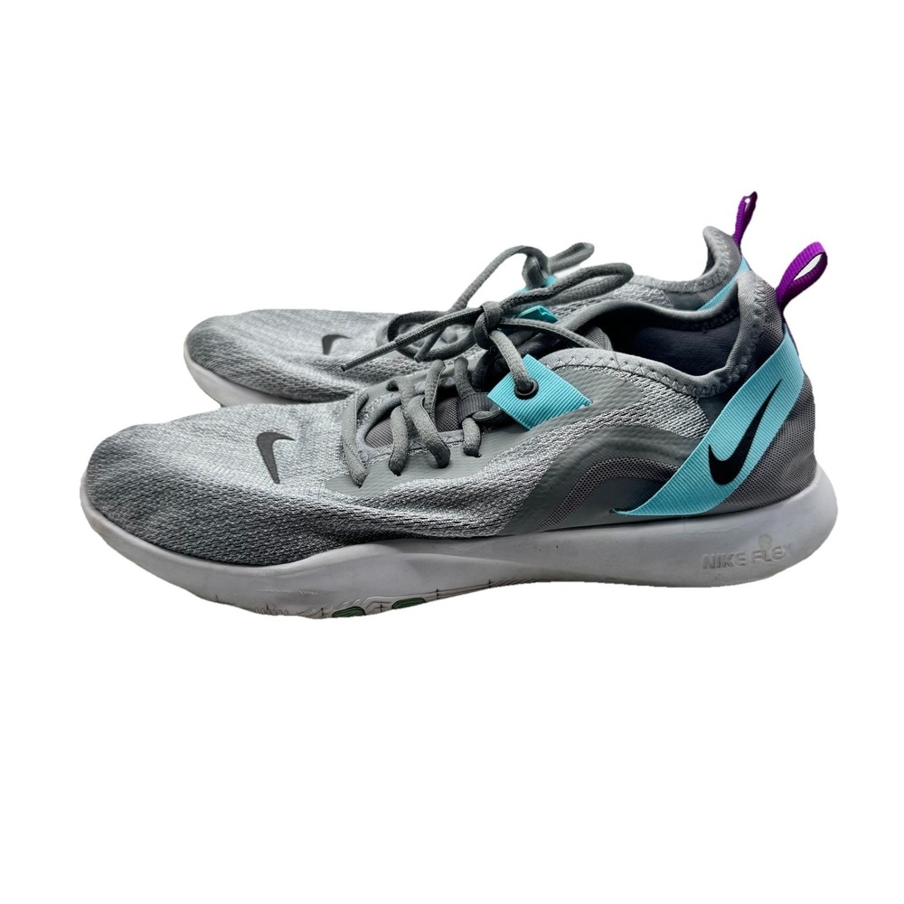 Nike Flex TR 9 Pure Platinum Cyan Gray Women's Size 9 Running Shoes Sneakers